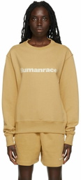 adidas x Humanrace by Pharrell Williams Tan Humanrace Basics Sweatshirt
