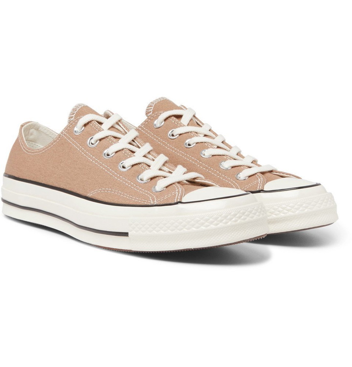 Photo: Converse - 1970s Chuck Taylor All Star Canvas Sneakers - Men - Brown