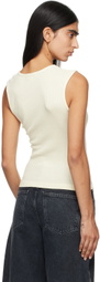 AGOLDE Off-White Binx Tank Top