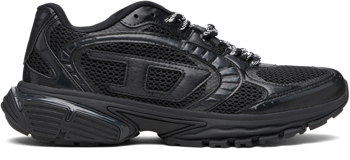 Diesel Black S-RUA Mid Sneakers Diesel
