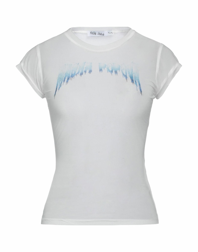 Photo: Masha Popova Womens T-shirt in White