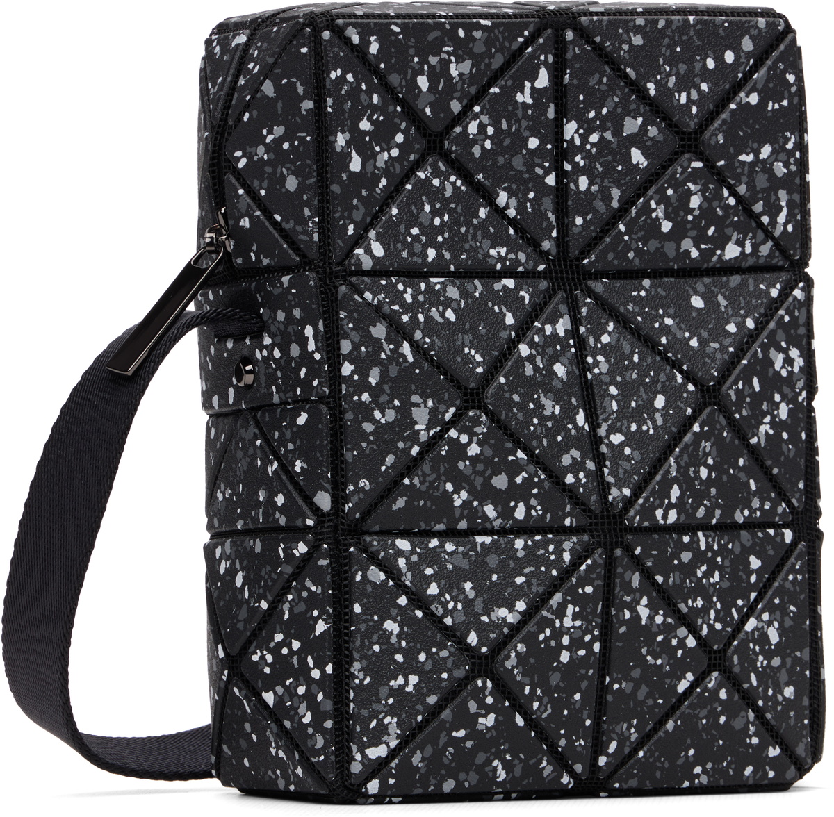 BAO BAO ISSEY MIYAKE Black City Messenger Bag