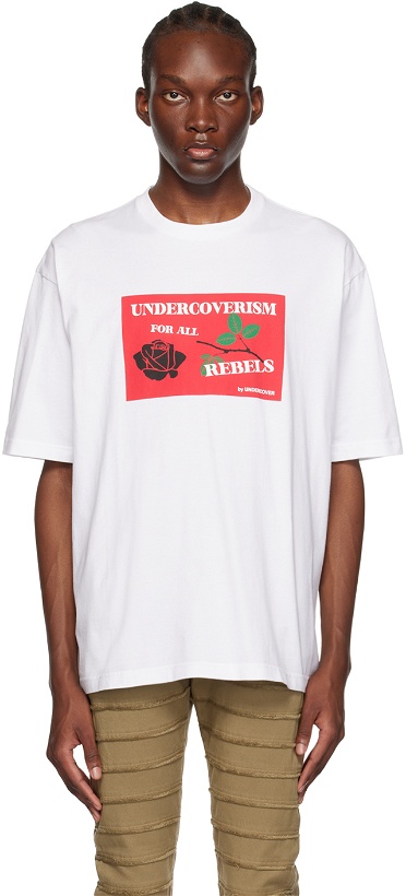 Photo: Undercoverism White Graphic T-Shirt