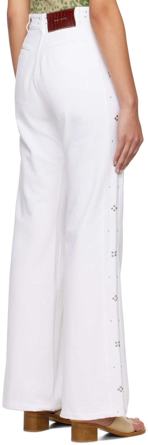 Wales Bonner White Heritage Jeans