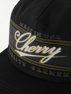 Cherry Los Angeles - Oracle Bull Racing Logo-Print Appliquéd Twill Baseball Cap