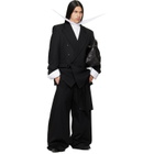EGONlab Black Oversized Tailored Blazer