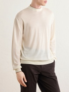 Kiton - Merino Wool Sweater - White