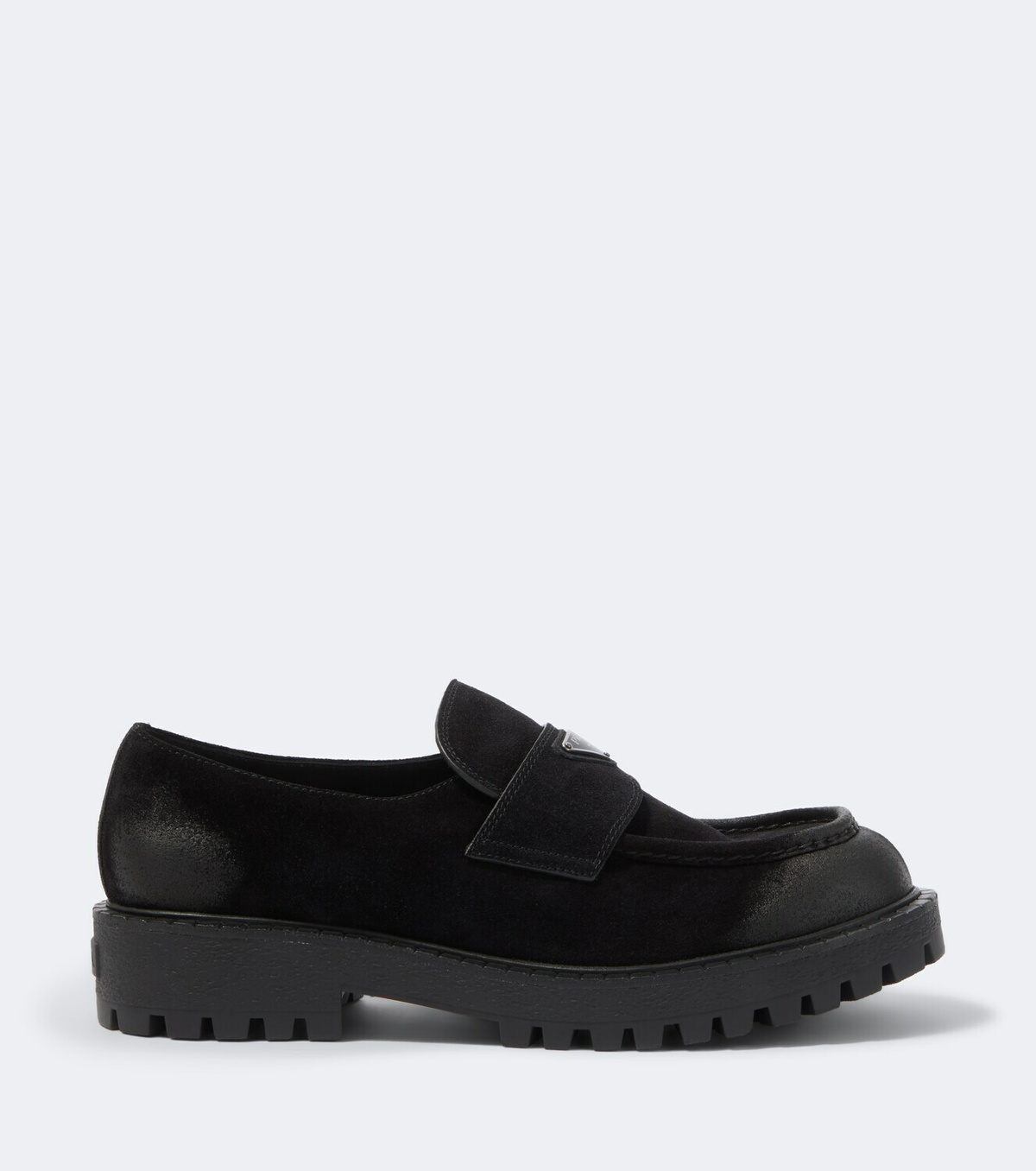 Prada Suede loafers