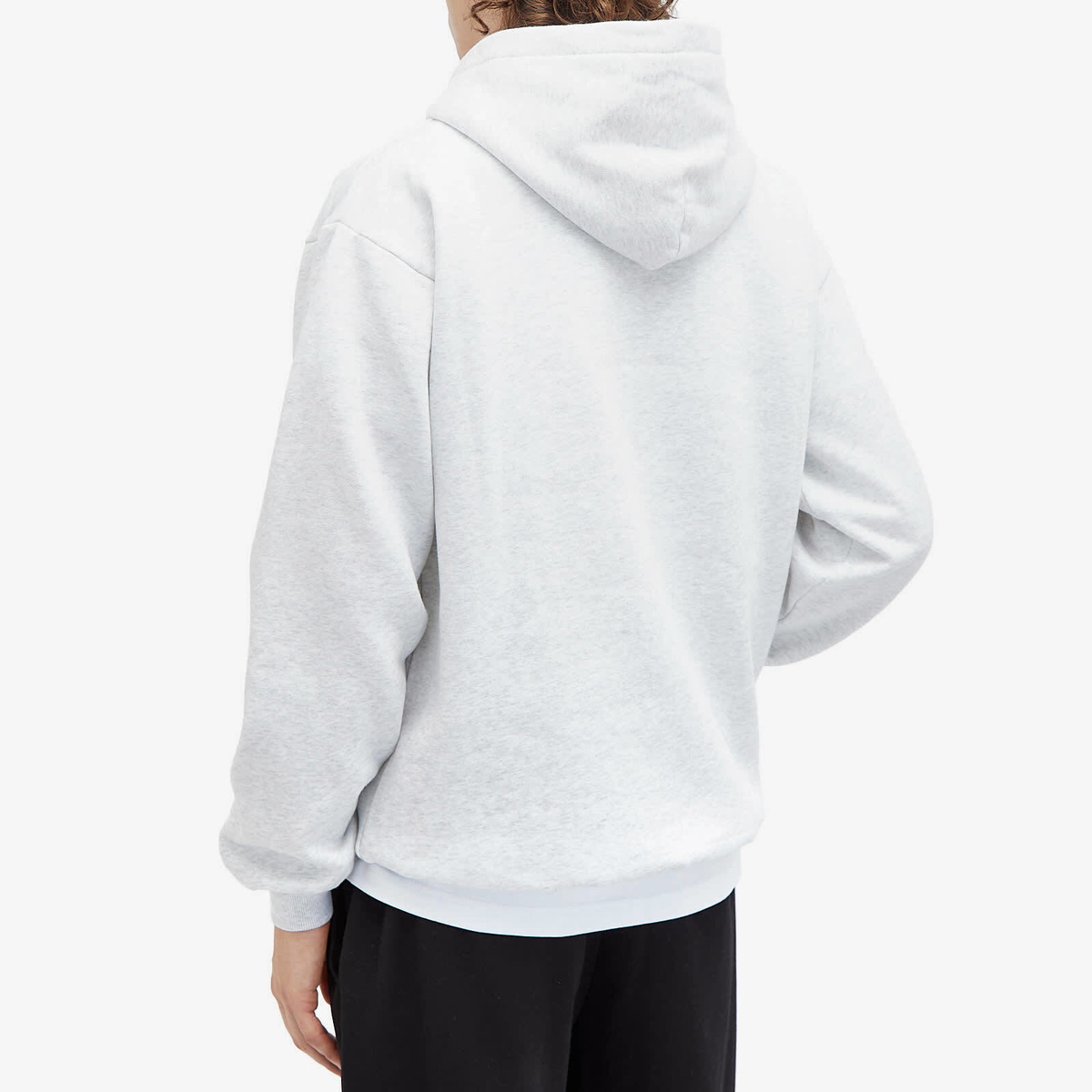 Lo-Fi Men's Paint Logo Hoodie in Ash