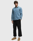 A.P.C. Surchemise Vittorio Brodee Blue - Mens - Longsleeves