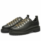 Bass Weejuns Men's Hiker Low Boot in Black Textured Leather