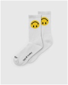 Market Smiley Upside Down Socks White - Mens - Socks