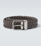 Dolce&Gabbana Braided leather belt