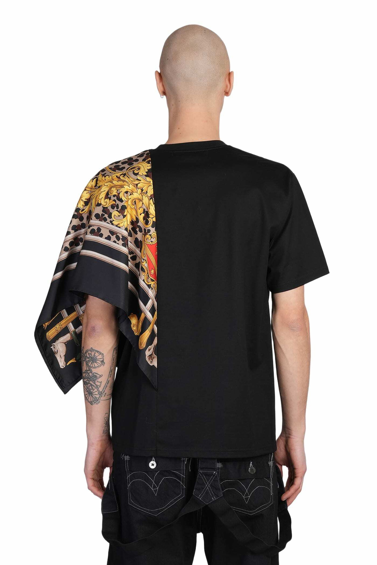 Junya Watanabe T-shirt In Black Cotton Junya Watanabe