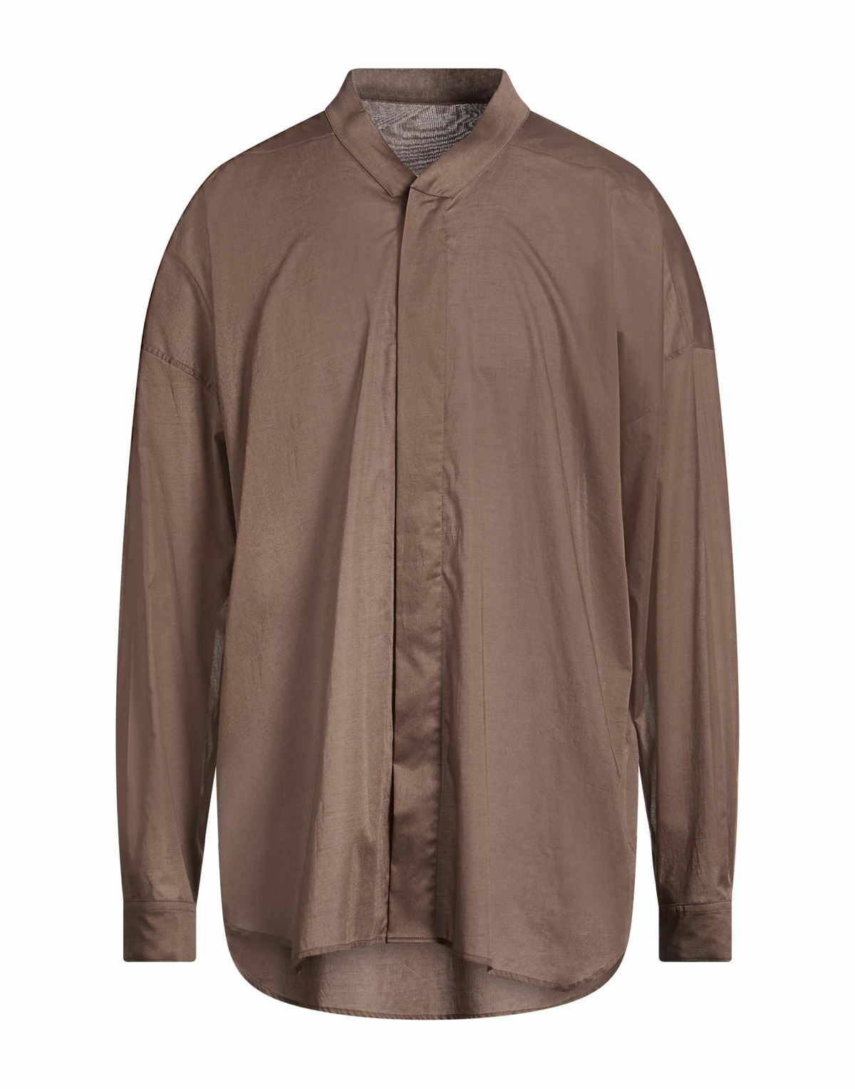 Rick Owens Mens Shirt Taupe