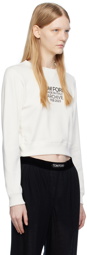 TOM FORD White Printed Sweatshirt