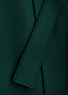 Harris Wharf London Belted Wool Coat Green