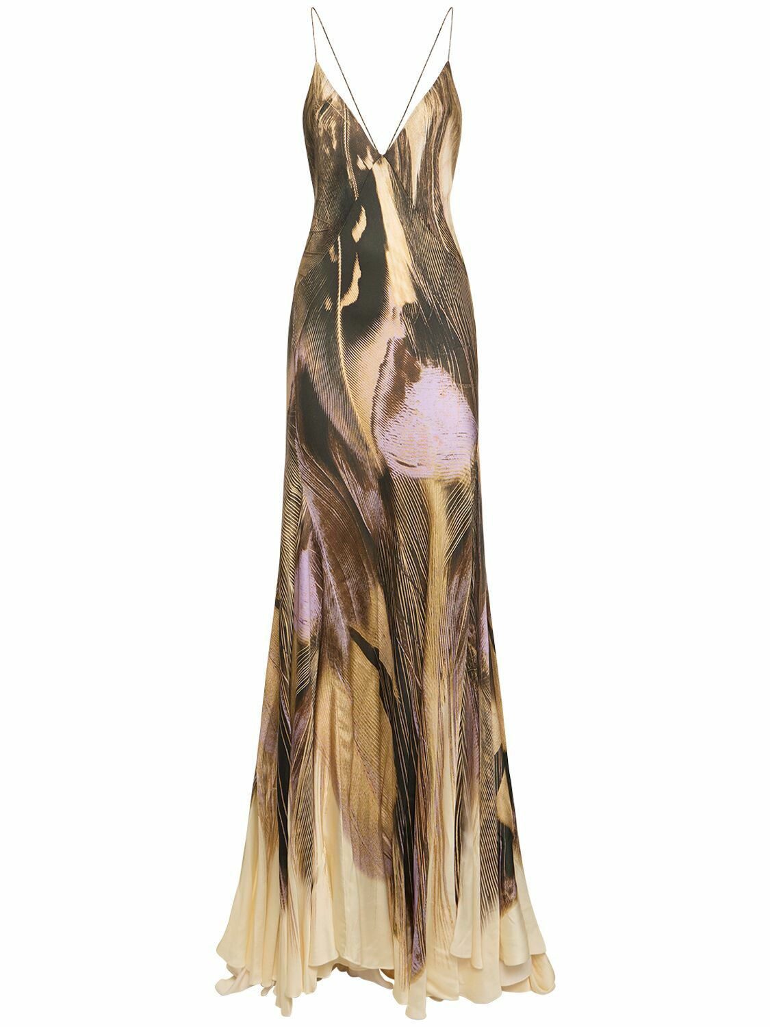slim fit dress slacks Roberto Cavalli Gold Sequin Mesh Mini Dress – Outfit Repeater main image 1