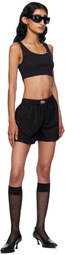 WILLY CHAVARRIA Black 'Willy' Boxer Shorts