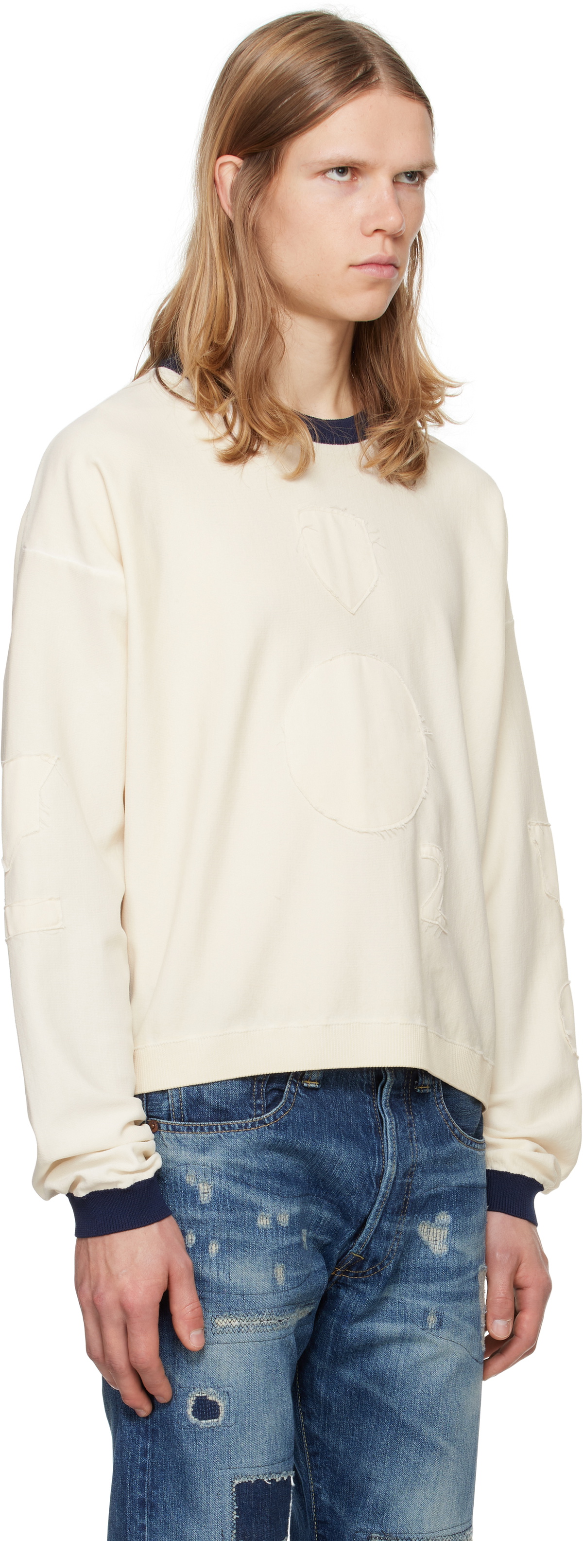 424 White Soccer Sweatshirt