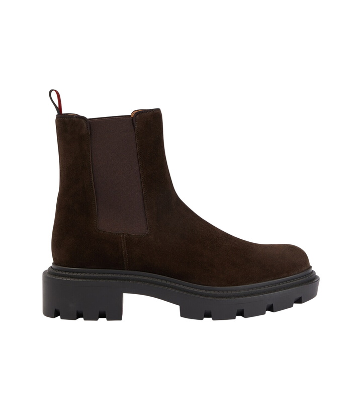 Photo: Christian Louboutin Devon College suede Chelsea boots