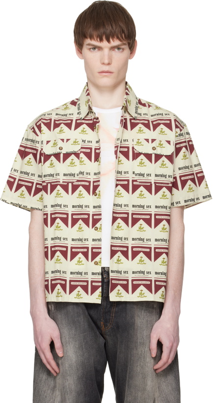 Photo: Carne Bollente Off-White 'Smoking Hot' Shirt