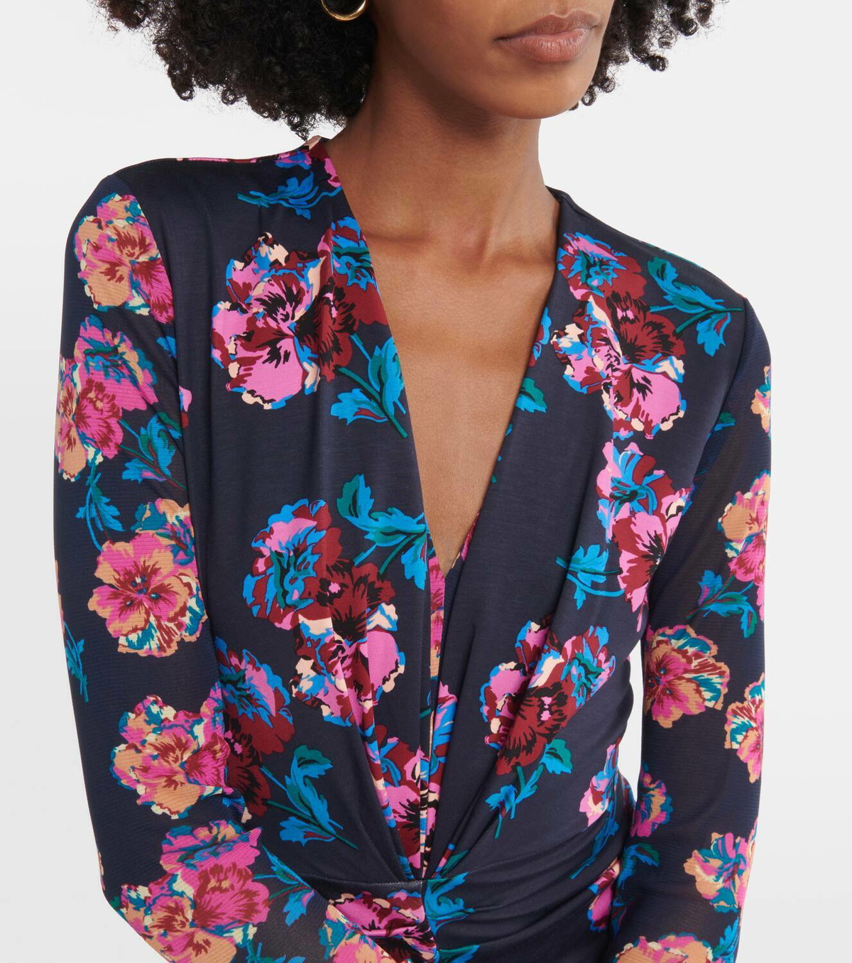 Diane von Furstenberg Hades printed jersey midi dress