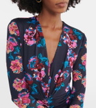 Diane von Furstenberg Hades printed jersey midi dress