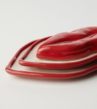 Serax Les Objets Mouleversants Lips serving set by Wouters & Hendrix