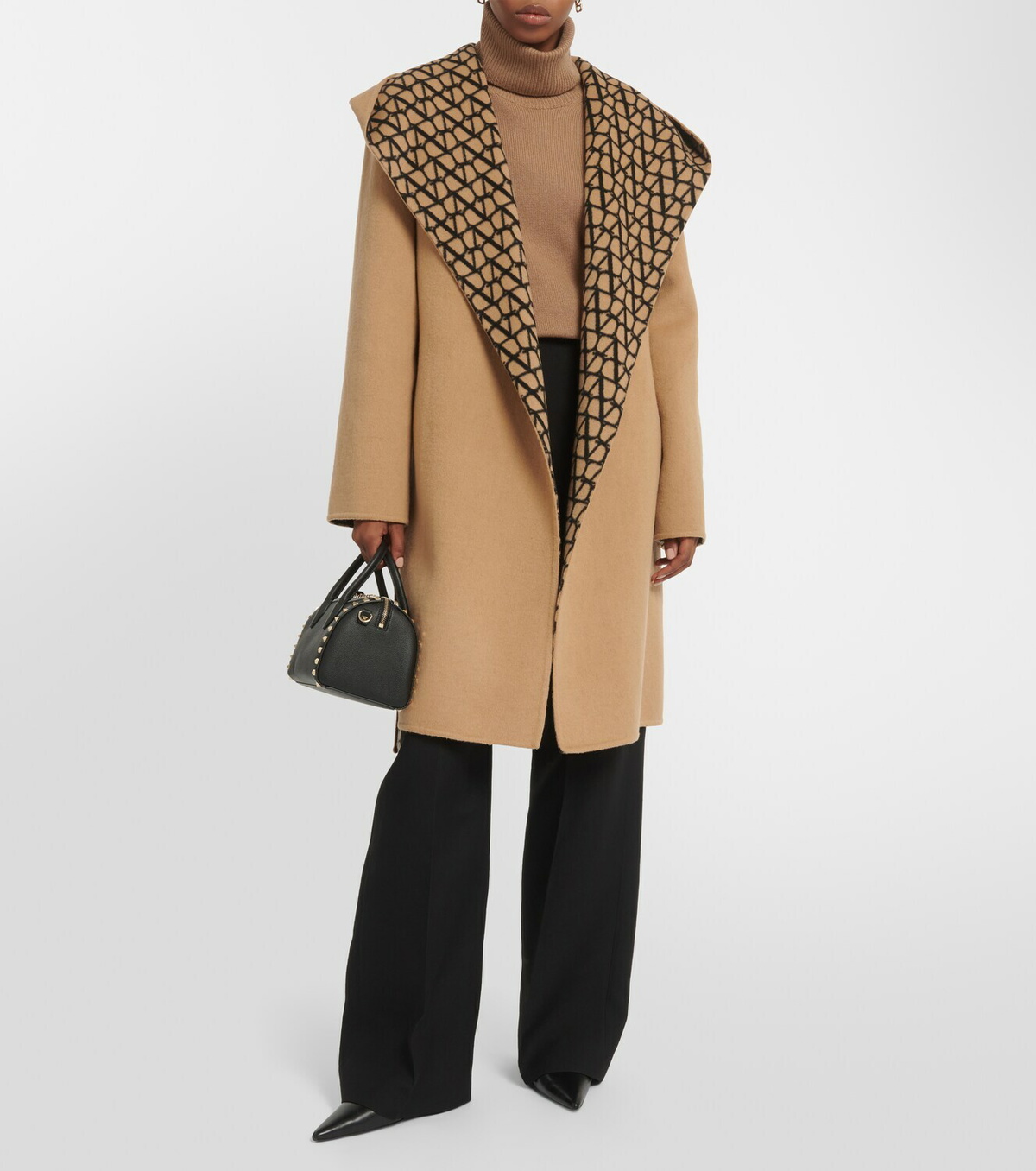 Valentino Toile Iconographe reversible wool coat Valentino