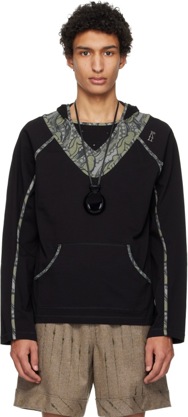 Photo: Kiko Kostadinov Black Gizi Hoodie