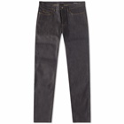 Saint Laurent Men's Slim 5 Pocket Jean in Indigo Raw