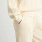 Nothing Written Women's Waffle Knit Pants in Ivory