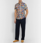 Onia - Jack Button-Down Collar Printed Linen and Cotton-Blend Shirt - Multi