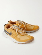 Nike - NWS Free Remastered Leather and Mesh Sneakers - Yellow