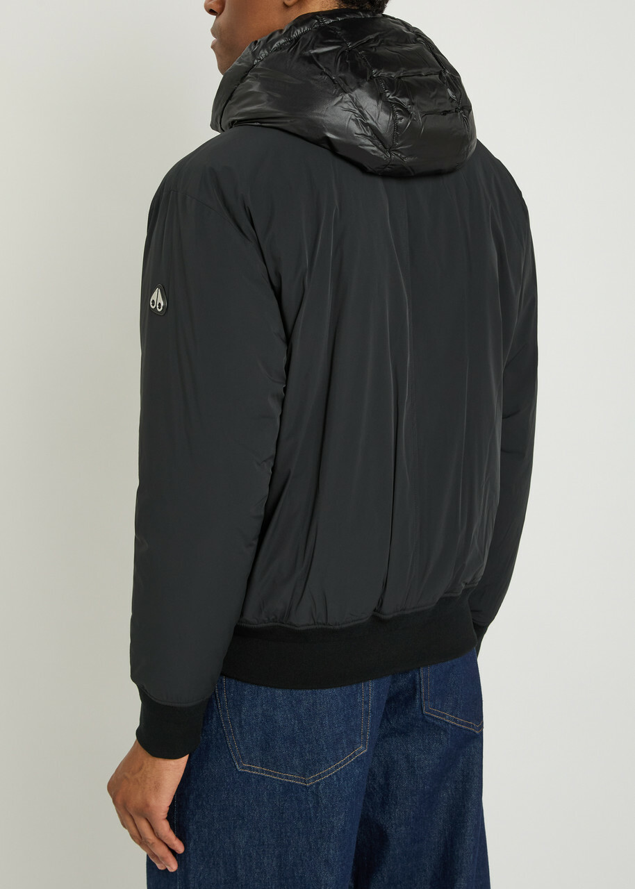 Moose Knuckles Brixton Padded Shell Jacket Black