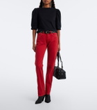 Isabel Marant Maeliss puff-sleeve cotton top