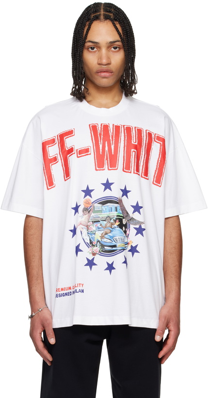 Photo: Off-White White Fresco Star T-shirt