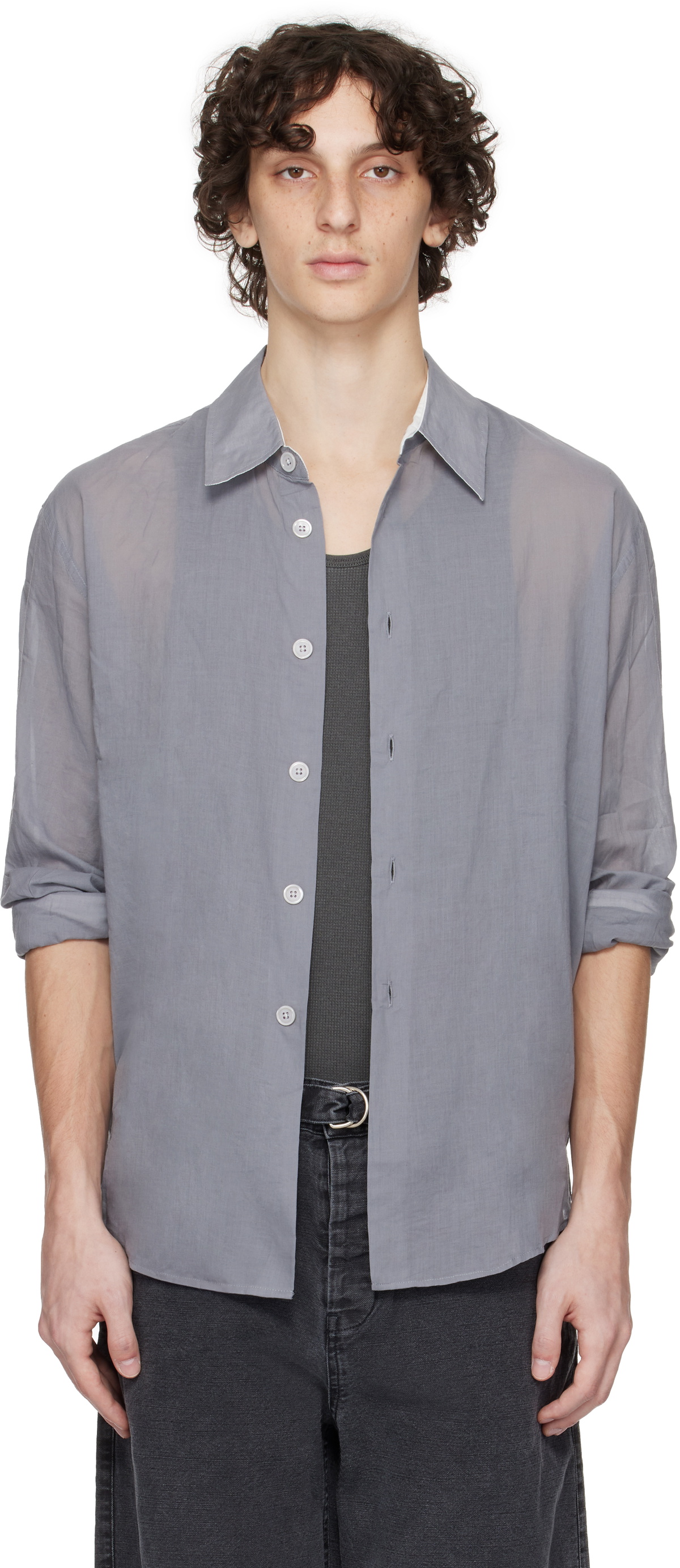 トップス Our Legacy Ice Grey Cable Vest 48 12673_57e2792b02-m2253ca_1.jpg