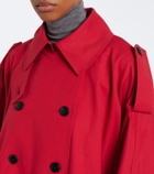 Róhe Cotton-blend trench coat