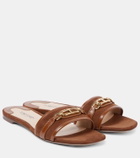 Tom Ford Whitney Stadium T leather slides
