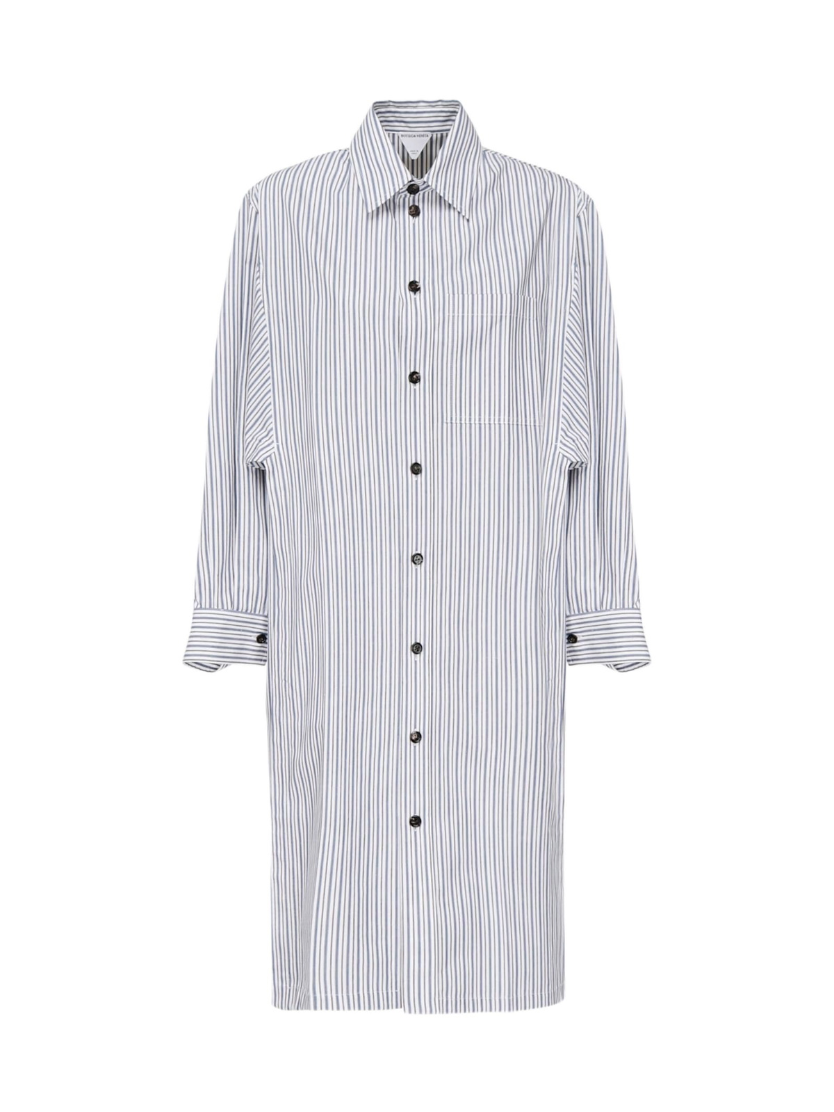 Bottega Veneta Two-tone Cotton Blend Dress Bottega Veneta