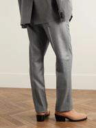 Acne Studios - Philly Slim-Fit Straight-Leg Woven Trousers - Gray
