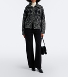 Vince Fair Isle wool-blend cardigan