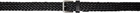 Dolce&Gabbana Black Calfskin Belt