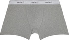 Carhartt Work In Progress Two-Pack Gray Cotton Boxers