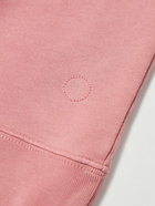 Folk - Rivet Garment-Dyed Cotton-Jersey Sweatshirt - Pink