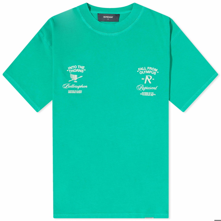 Photo: Represent Men's Fall From Olympus T-Shirt in Green