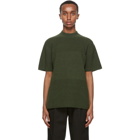 Jacquemus Khaki Mohair Le T-Shirt Maille T-Shirt