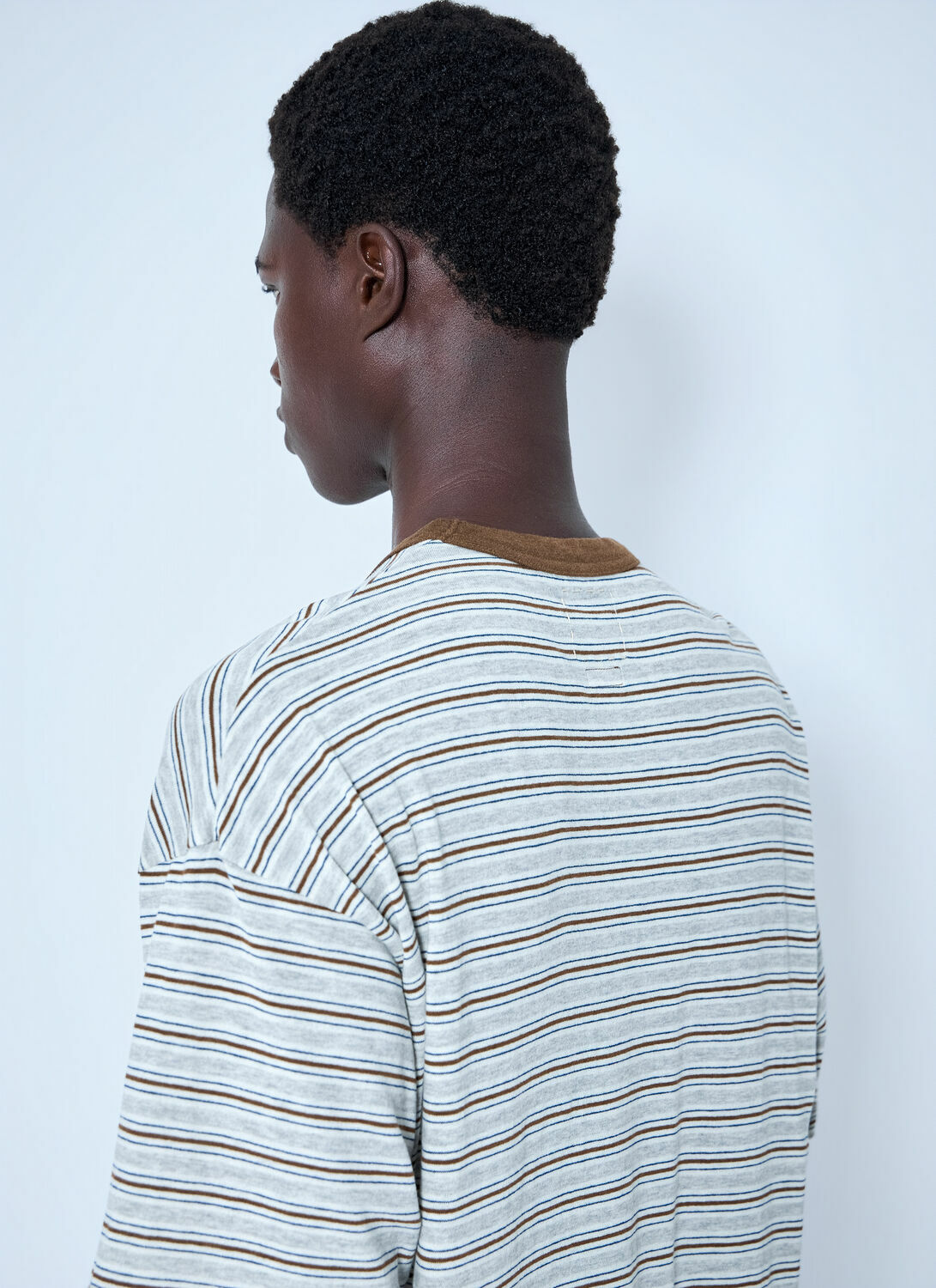 Visvim Mondo Border Stripe T-Shirt